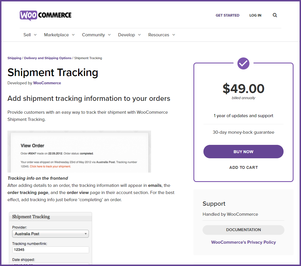 Create Shipment Tracking 1